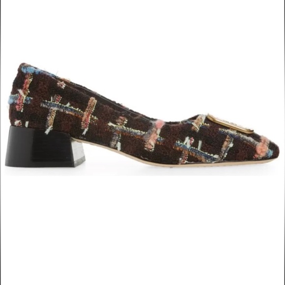 TORY BURCH Georgia Block Heel Pump - Picture 2 of 11